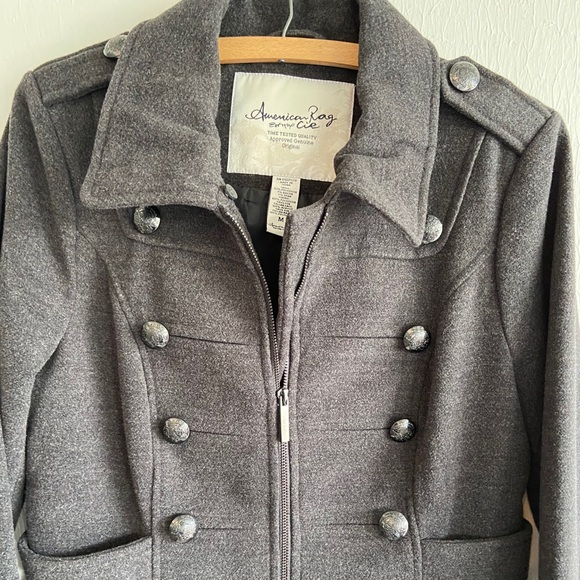 AMERICAN RAG | Grey Winter Dress Coat - Picture 2 of 8